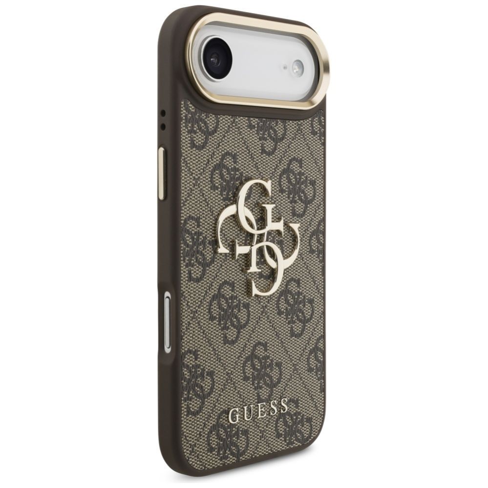 Muud kaubad Guess Guess 4G Big 4G Classic Logo Case for iPhone Air - Brown and Gold