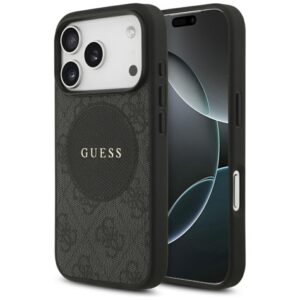 Muud kaubad Guess  Guess 4G Circle Classic Logo MagSafe case for iPhone 17 Pro - black 