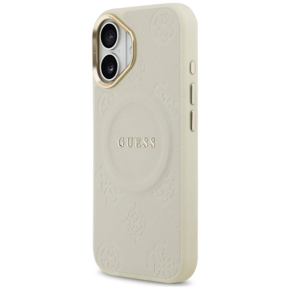 Muud kaubad Guess Guess Peony Hot Stamp MagSafe iPhone 17 Case - Beige