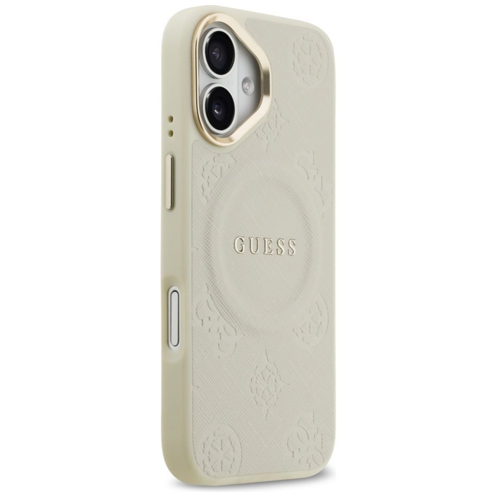 Muud kaubad Guess Guess Peony Hot Stamp MagSafe iPhone 17 Case - Beige