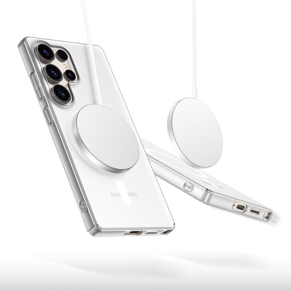 Muud kaubad Tech-Protect Tech-Protect MagSlim MagSafe Case for Samsung Galaxy S25 Ultra - Clear