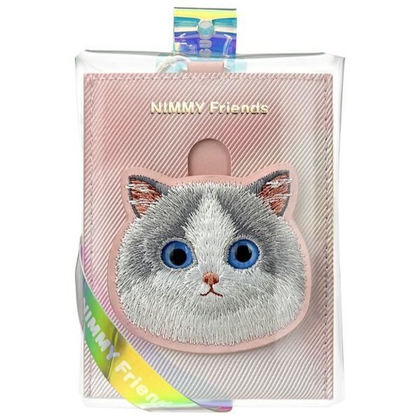 Muud kaubad Nimmy Nimmy Big Eyed Pet 2.0 Cat Wallet Card Holder - Pink