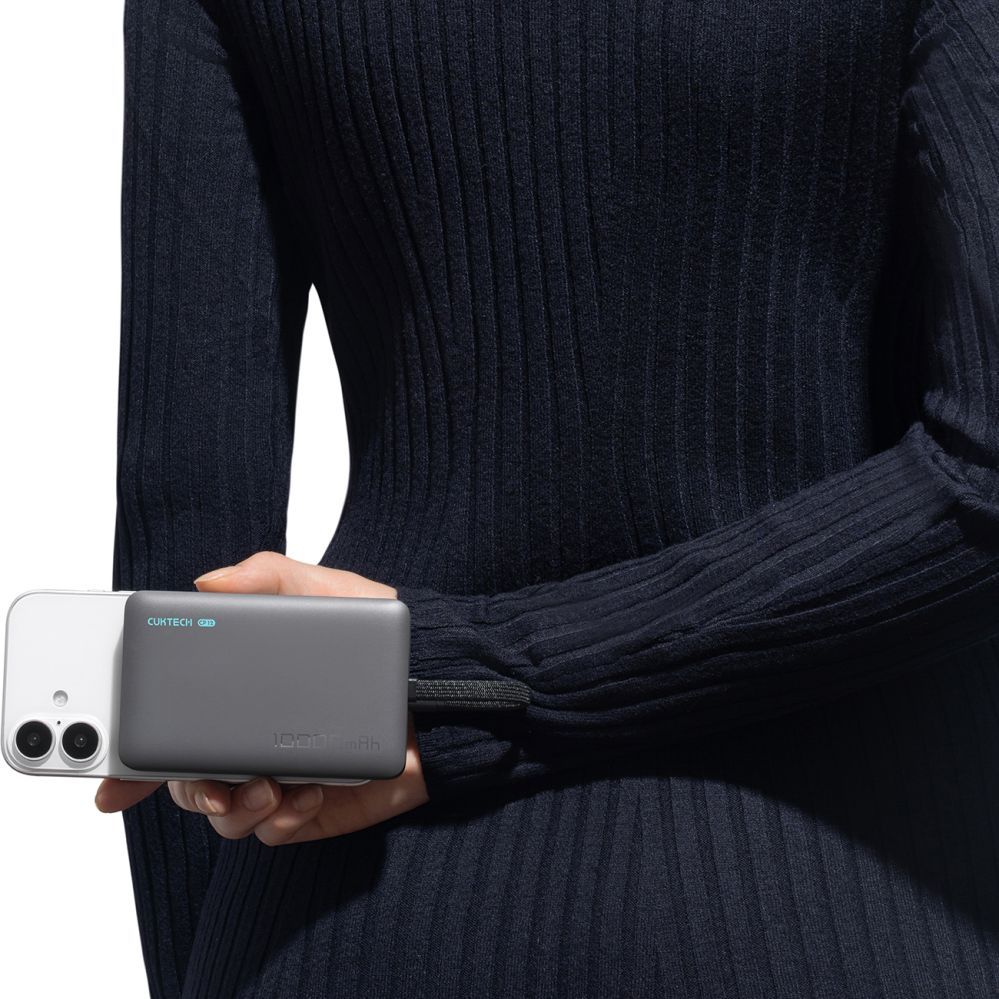 Väline aku Cuktech Cuktech CP132ML 10000mAh MagSafe Compatible Power Bank - Black