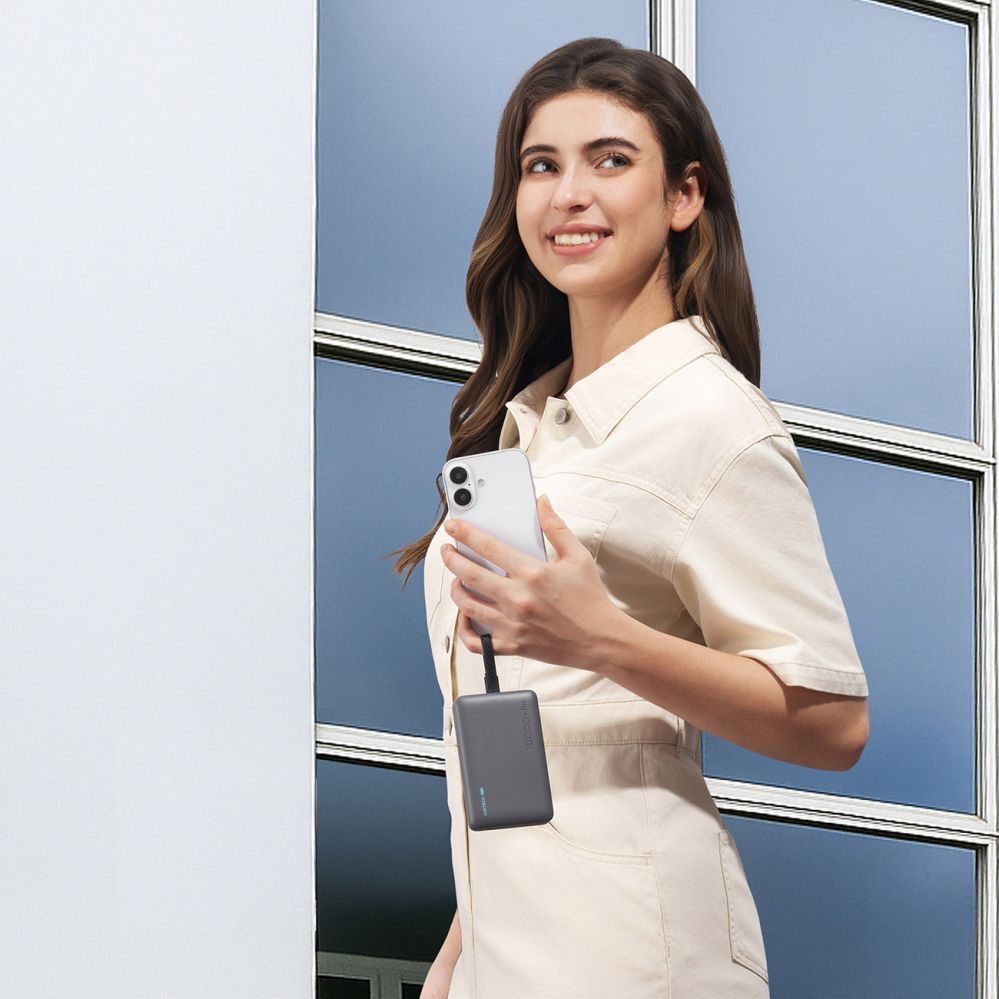 Väline aku Cuktech Cuktech CP132ML 10000mAh MagSafe Compatible Power Bank - Black