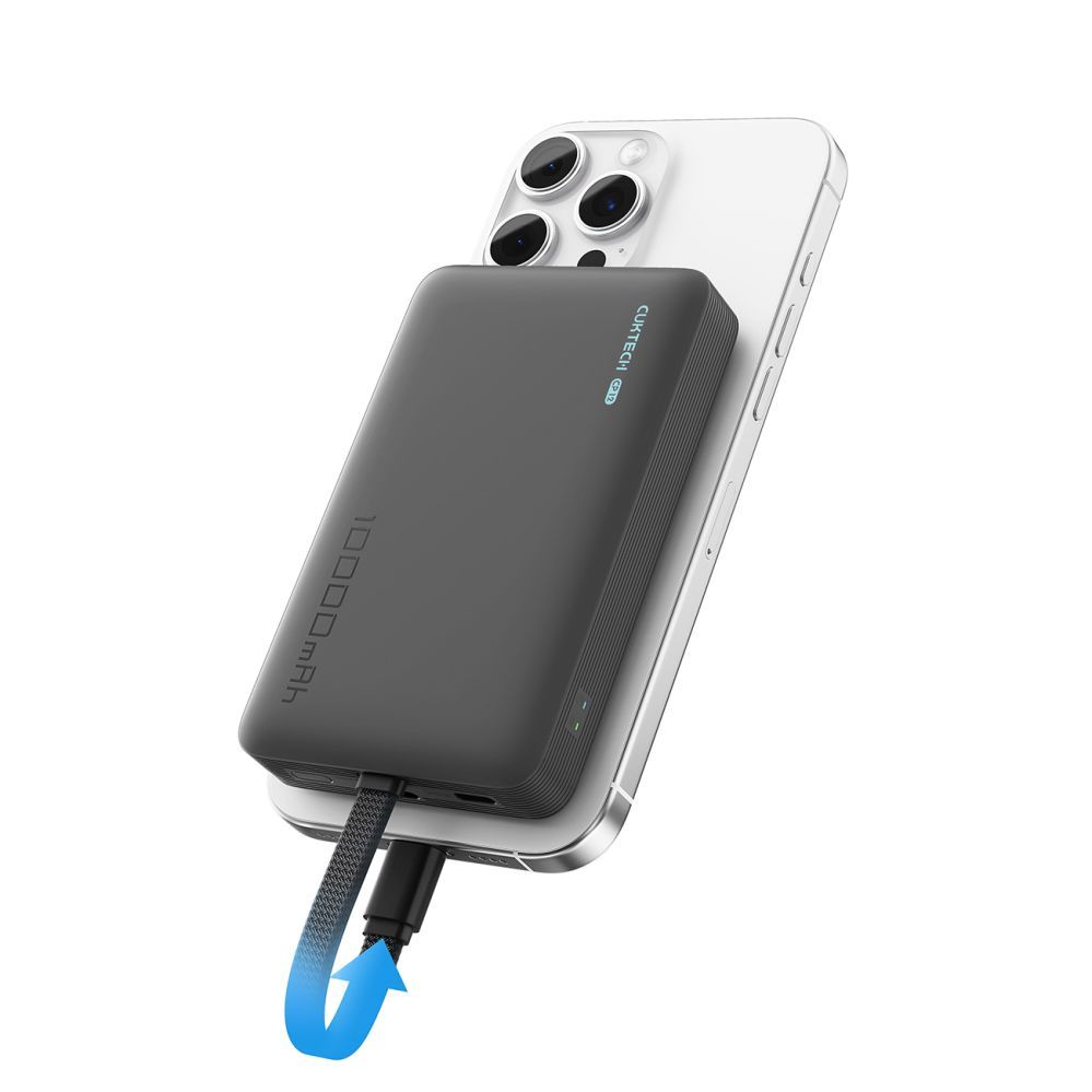 Väline aku Cuktech Cuktech CP132ML 10000mAh MagSafe Compatible Power Bank - Black