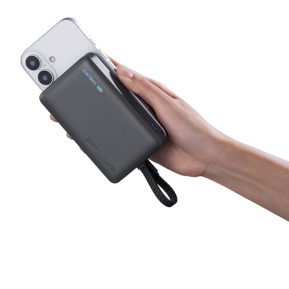 Väline aku Cuktech Cuktech CP132ML 10000mAh MagSafe Compatible Power Bank - Black