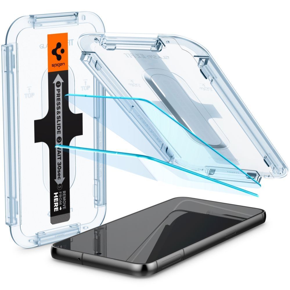 Muu Spigen Spigen Glas.tR EZ Fit Tempered Glass for Samsung Galaxy S23 - 2 pcs.
