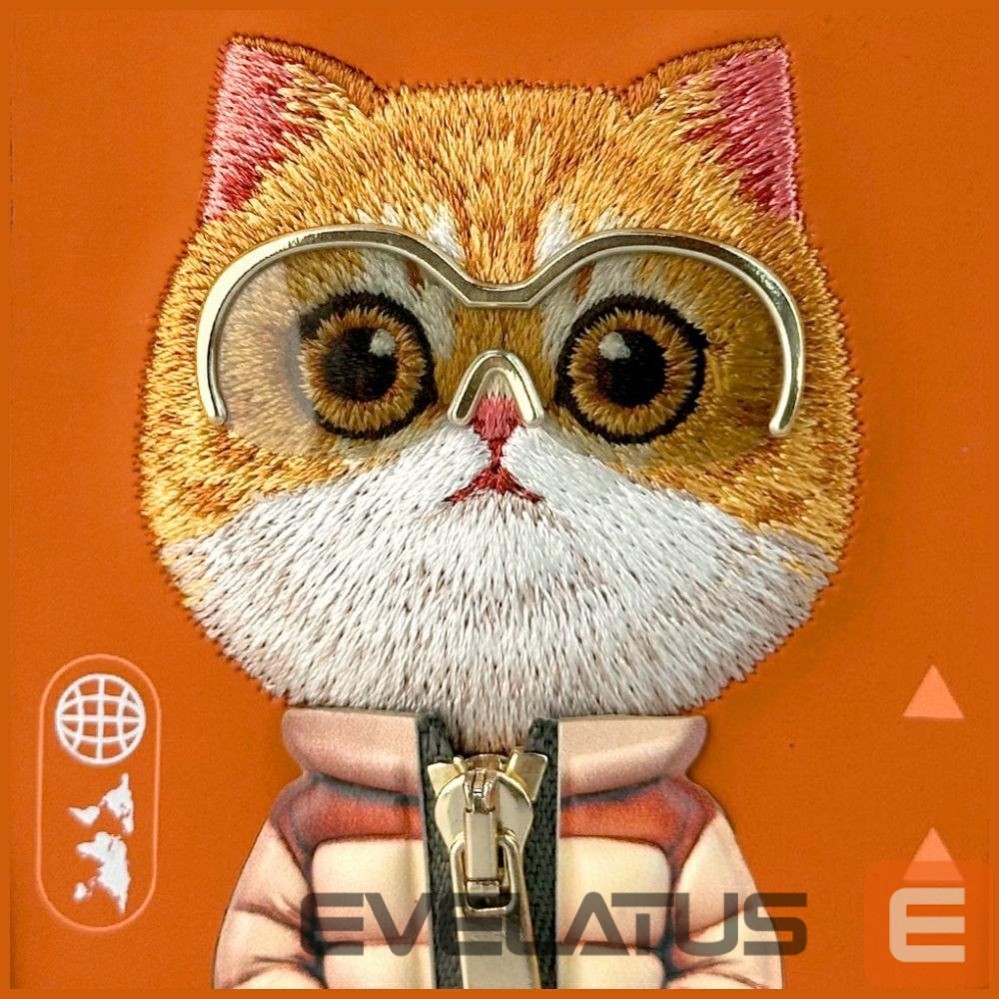 Muud kaubad Nimmy Nimmy Cool&Cute 2.0 Cat Case for iPhone 17 Pro Max - Orange