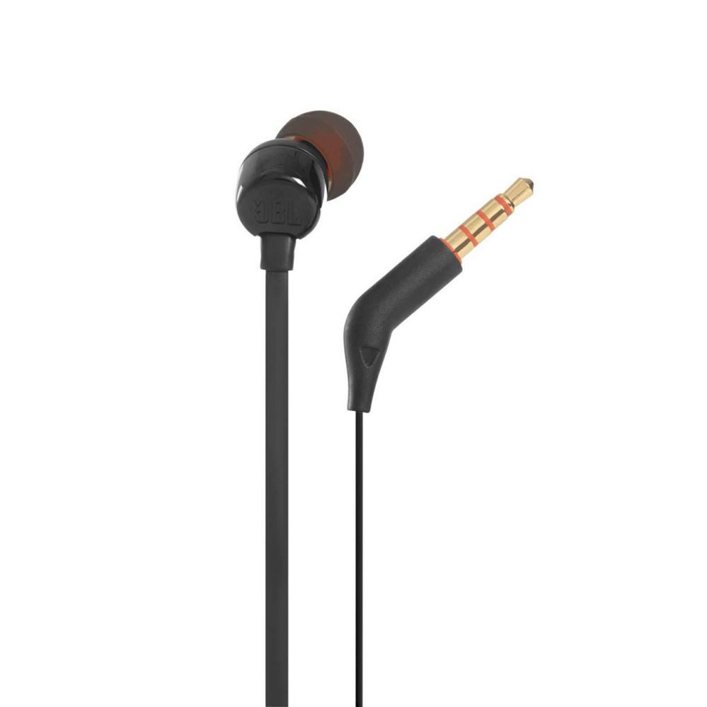 Kõrvaklapid JBL JBL Tune 160 in-ear headphones, 3.5mm mini jack with remote control - black