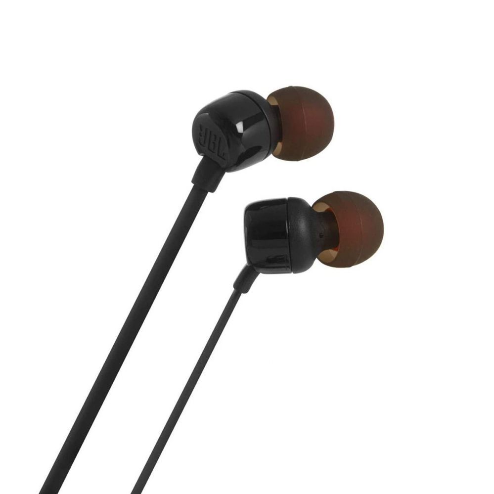 Kõrvaklapid JBL JBL Tune 160 in-ear headphones, 3.5mm mini jack with remote control - black