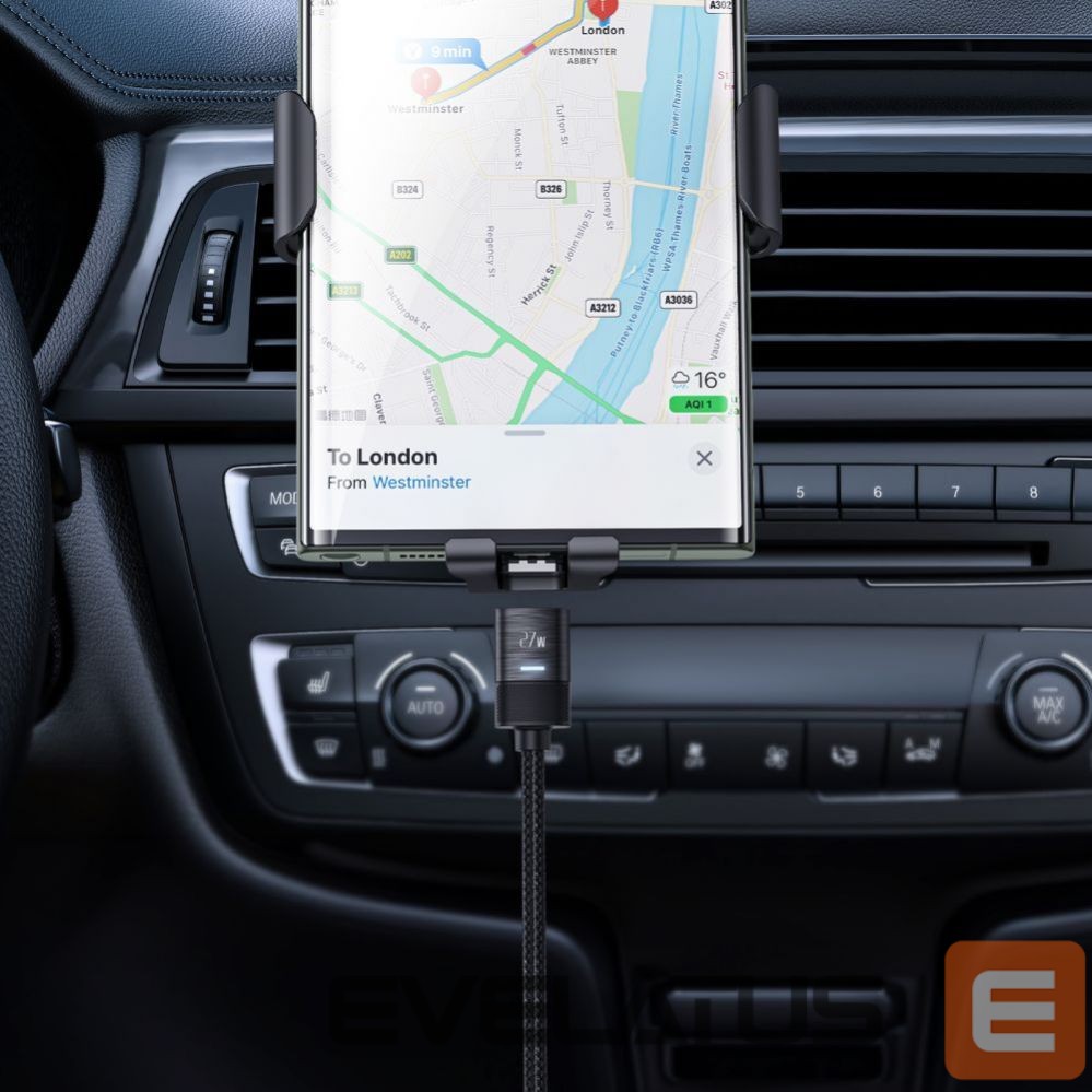 Cable Tech-Protect Tech-Protect UltraBoost magnetic 2in1 cable USB-C - Lightning / USB-C PD 27W 3A 2m - black