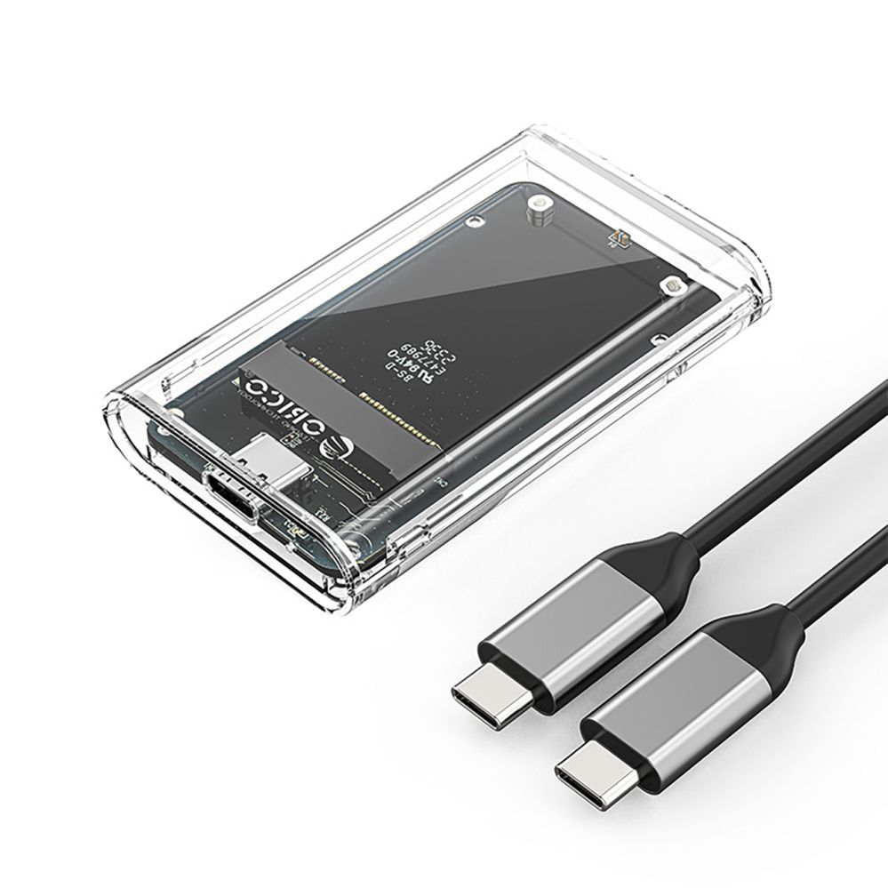 Other Computer Accessory Orico Orico TC10-MS MSATA USB-C 3.2 5Gb/s Disk Cartridge - Transparent