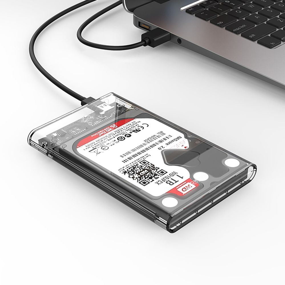 Other Computer Accessory Orico Orico 2139C3 2.5" HDD/SSD USB-C 5Gb/s Disk Drive - Transparent