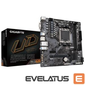 Motherboard for AMD processors Gigabyte  Mainboard||AMD A620|Socket AM5|micro ATX|RAM DDR5-SDRAM|2xSlots|1xPCI Express x1 slots|1xPCI Express x16 slots|1xNumber of M.2 (M) slots|A620MS2H2.2 