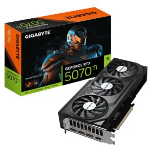 Графическая карта / Видеокарты Gigabyte  Graphics Card||NVIDIA|GeForce RTX 5070 Ti|2497 MHz|16 GB|GDDR7|256 bit|PCI Express 5.0|Active|N507TWF3OCV2-16GD 