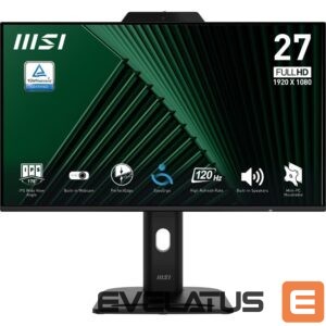 Monitor MSI  LCD Monitor||PRO MP272PMG|27"|Business|Panel IPS|1920x1080|16:9|120 Hz|Speakers|PROMP272PMG 