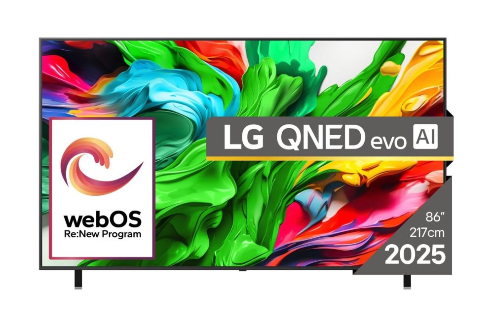 Televiisorid LG TV Set||86"|4K/Smart|3840x2160|Wireless LAN|Bluetooth|webOS|Black|86QNED85A3C