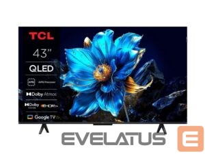 TV TCL  TV Set||43 "|4K Ultra HD|3840 x 2160 pixels|Flat|16:9|QLED|43T69C 