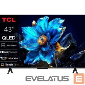 Televiisorid TCL  TV Set||43 "|4K Ultra HD|3840 x 2160 pixels|Flat|16:9|QLED|43T69C 