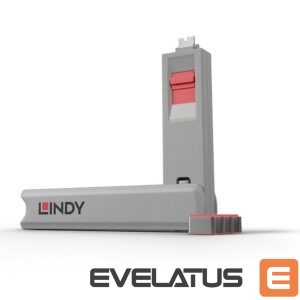 Modules and transceivers LINDY  USB PORT TYPE-C BLOCKER 4PACK/PINK 40425 