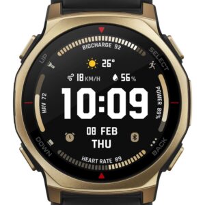 Nutikell HUAMI  SMARTWATCH AMAZFIT T-REX 3 PRO/44MM BLACKGOLD W2548GL1N 