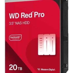 Kõvaketas HDD Western Digital  HDD||Red Pro|20TB|SATA 3.0|512 MB|7200 rpm|3,5"|WD202KFGX 