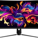 Monitors MSI  Monitor||MAG 321CUP QD-OLED|31.5"|Gaming/Curved/4K|Panel QD-OLED|3840x2160|16:9|165 Hz|0.03 ms|MAG321CUPQD-OLED 