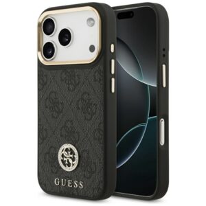 Other goods Guess  Guess 4G Strass Logo MagSafe case for iPhone 17 Pro - black 