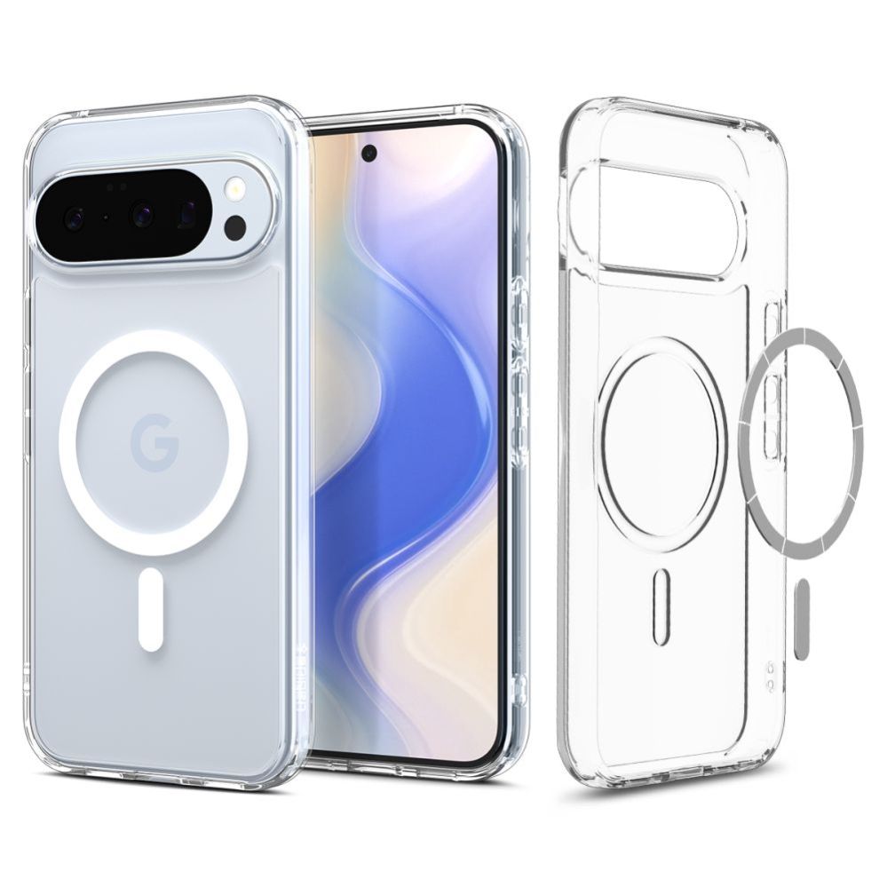 Muud kaubad Spigen Spigen Ultra Hybrid Mag MagSafe Case for Google Pixel 10 / 10 Pro - Clear and White