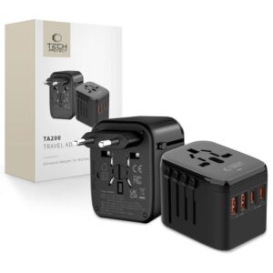 Other goods Tech-Protect  Tech-Protect TA200 EU / UK / US / AU adapter - black 