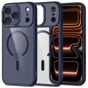Other goods Tech-Protect  Tech-Protect MagMat MagSafe Case for iPhone 17 Pro - Transparent Navy Blue 