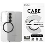 Other goods Panzer Glass  CARE by PanzerGlass Flagship Urban Combat Black QI Case for Samsung Galaxy S25 - Transparent 