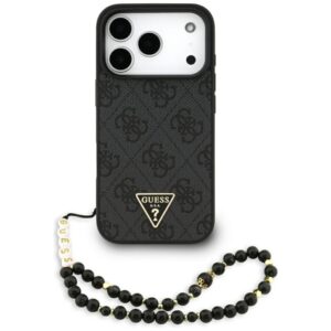 Muud kaubad Guess  Guess 4G Strap Triangle Logo MagSafe case for iPhone 17 Pro - black 