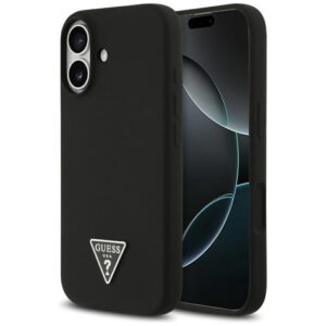 Muud kaubad Guess  Guess Silicone Triangle Logo MagSafe Case for iPhone 17 - Black 