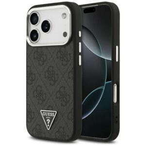 Muud kaubad Guess  Guess 4G Triangle Logo MagSafe case for iPhone 17 Pro - black 