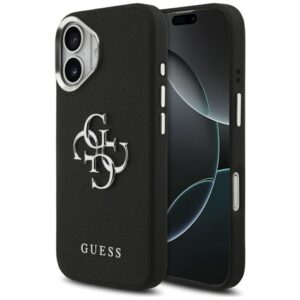 Muud kaubad Guess  Guess Grained Big 4G Classic Logo case for iPhone 17 - black 