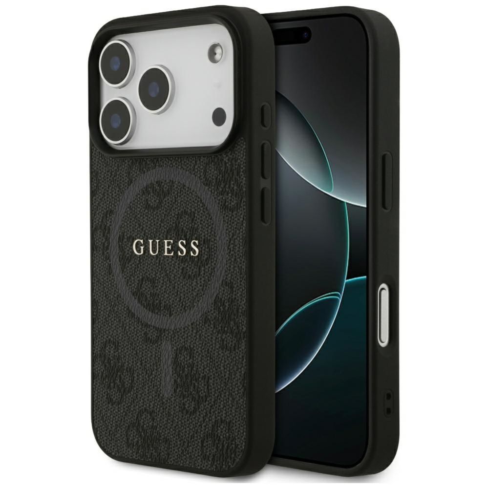 Muud kaubad Guess Guess 4G Ring Classic Logo MagSafe case for iPhone 17 Pro - black