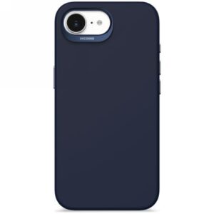 Muud kaubad Decoded  Decoded Silicone Backcover case with MagSafe for iPhone 16e - navy blue 
