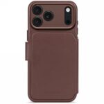 Citas preces Decoded  Decoded Leather Detachable Wallet Case with MagSafe for iPhone 17 Pro - Brown 