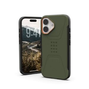 Other goods UAG  UAG Civilian MagSafe case for iPhone 17 - olive and orange 