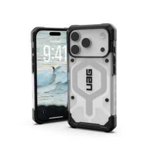Other goods UAG  UAG Pathfinder Clear MagSafe Case for iPhone 17 Pro - White and Gray 