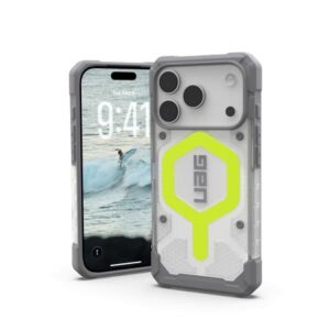 Other goods UAG  UAG Pathfinder Clear MagSafe Case for iPhone 17 Pro - Neon Gray 