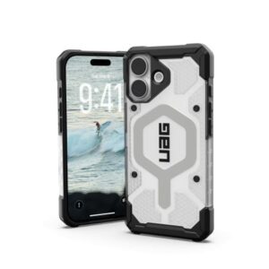 Other goods UAG  UAG Pathfinder Clear MagSafe Case for iPhone 17 - White and Gray 
