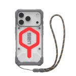 Other goods UAG  UAG Pathfinder Clear MagSafe Bundle Case with Lanyard for iPhone 17 Pro - Gray/Red 