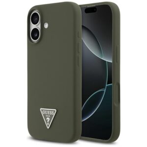 Muud kaubad Guess  Guess Silicone Triangle Logo MagSafe Case for iPhone 17 - Green 