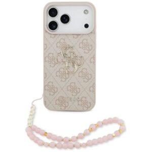 Muud kaubad Guess  Guess 4G Strap 4G Classic Logo Case for iPhone 17 Pro Max - Pink 