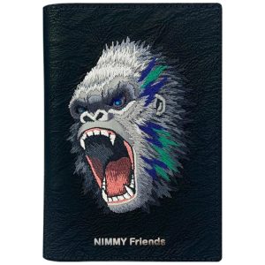 Muud kaubad Nimmy  Nimmy Raptor Gorilla Passport/Wallet Case - Black 