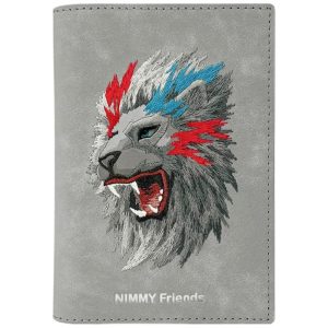 Muud kaubad Nimmy  Nimmy Raptor Lion Passport/Wallet Case - Gray 