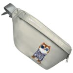 Kitos prekės Nimmy  Nimmy Crossbody Glasses Cool Cat Shoulder Bag - Gray 