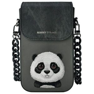Muud kaubad Nimmy  Nimmy Big Eyed Pet 2.0 Panda Phone Bag - Black 